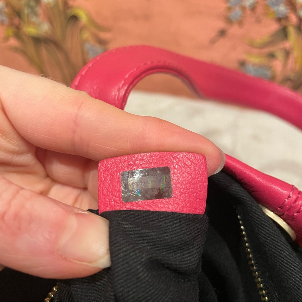 See By Chloé Hot Pink Leather Tote Shoulder Bag - Picture 12 of 13